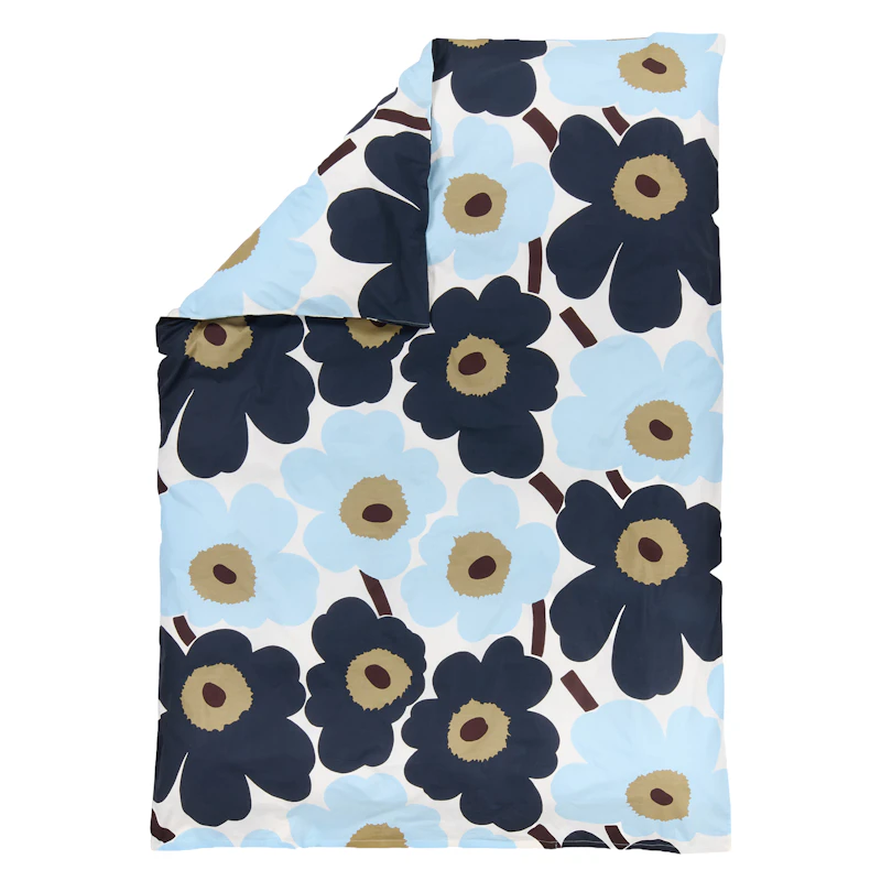 Unikko Dynetrekk 150x210 cm, kaldblå / Blueberry