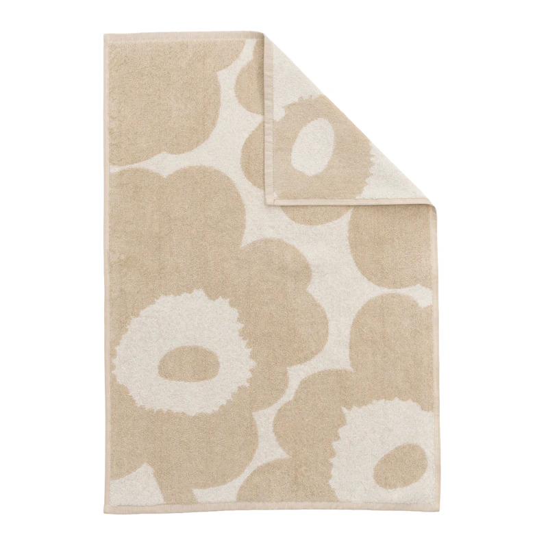 Unikko Håndkle, Off-white / Linen