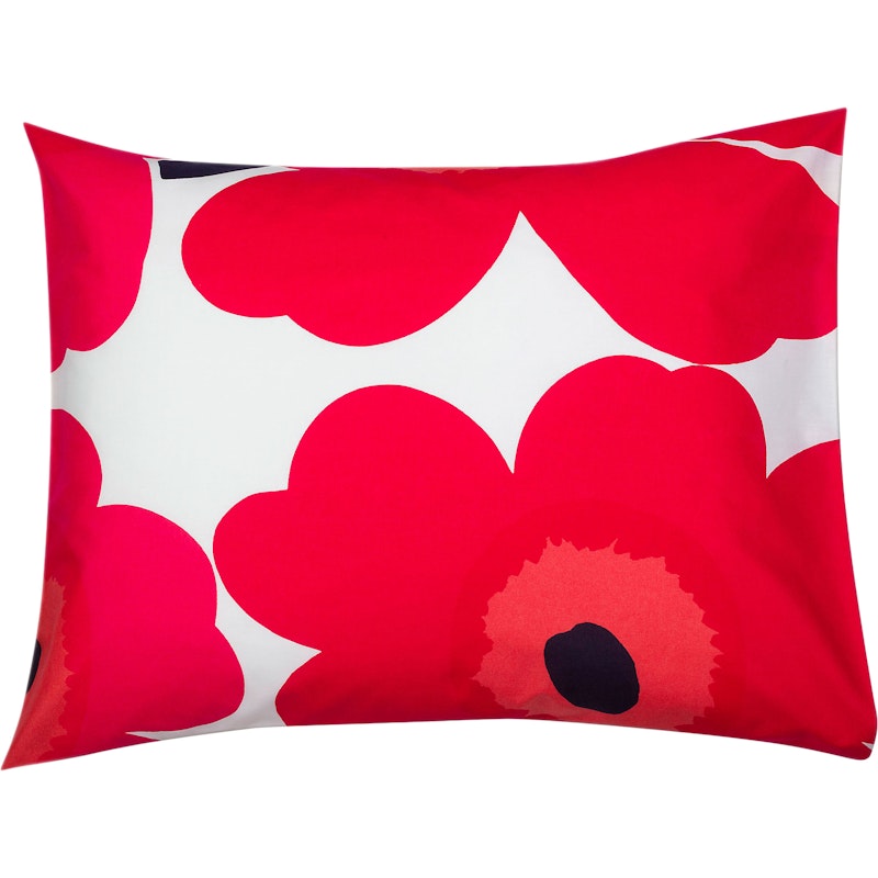 Unikko Putevar 60x63 cm, Rød / Hvit