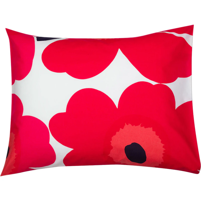 Unikko Putevar 60x63 cm, Rød / Hvit