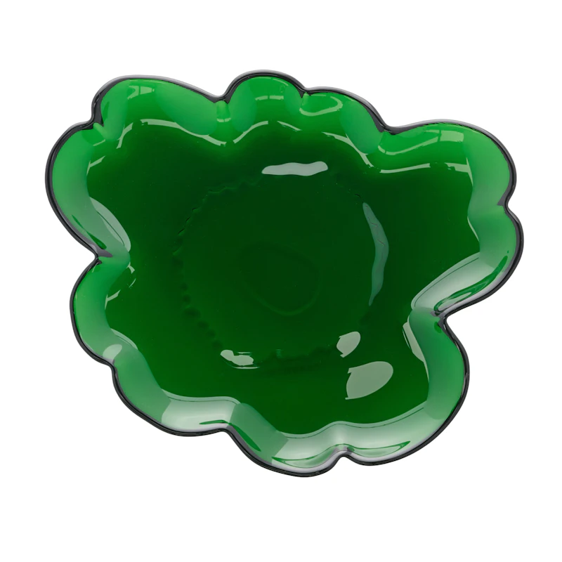 Unikko Tallerken 20 cm, Glass, Grønn