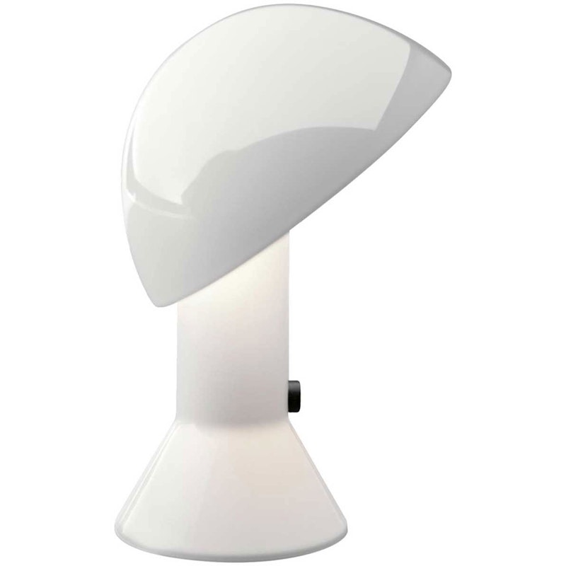 Elmetto Bordlampe, Hvit