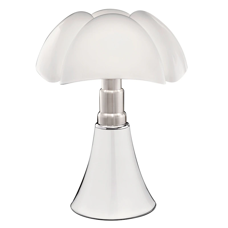 Pipistrello Medium Bordlampe, Hvit