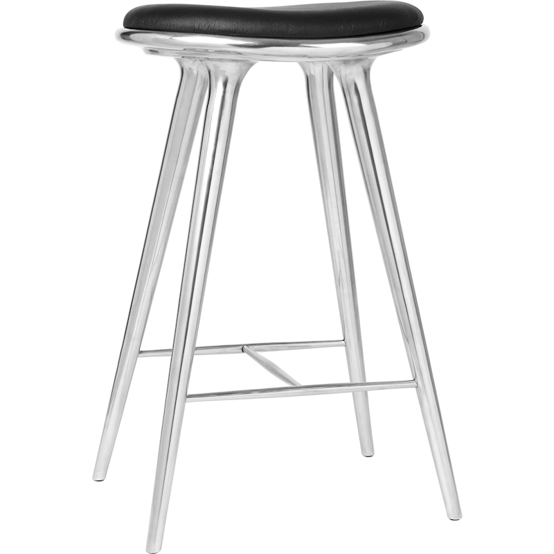 High Stool Stol 74 cm, Resirkulert Aluminium