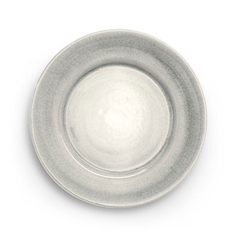 Basic Tallerken 25 cm, Grå