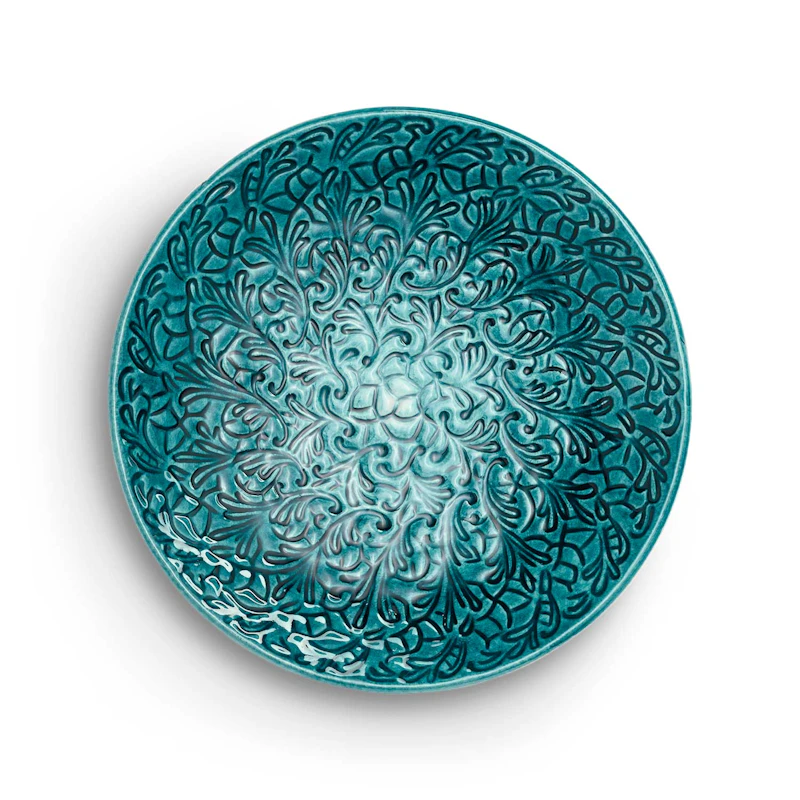 Lace Tallerken 20 cm, Ocean