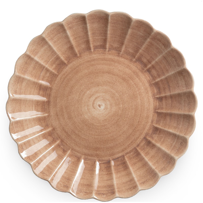 Oyster Fat 42 cm, Cinnamon