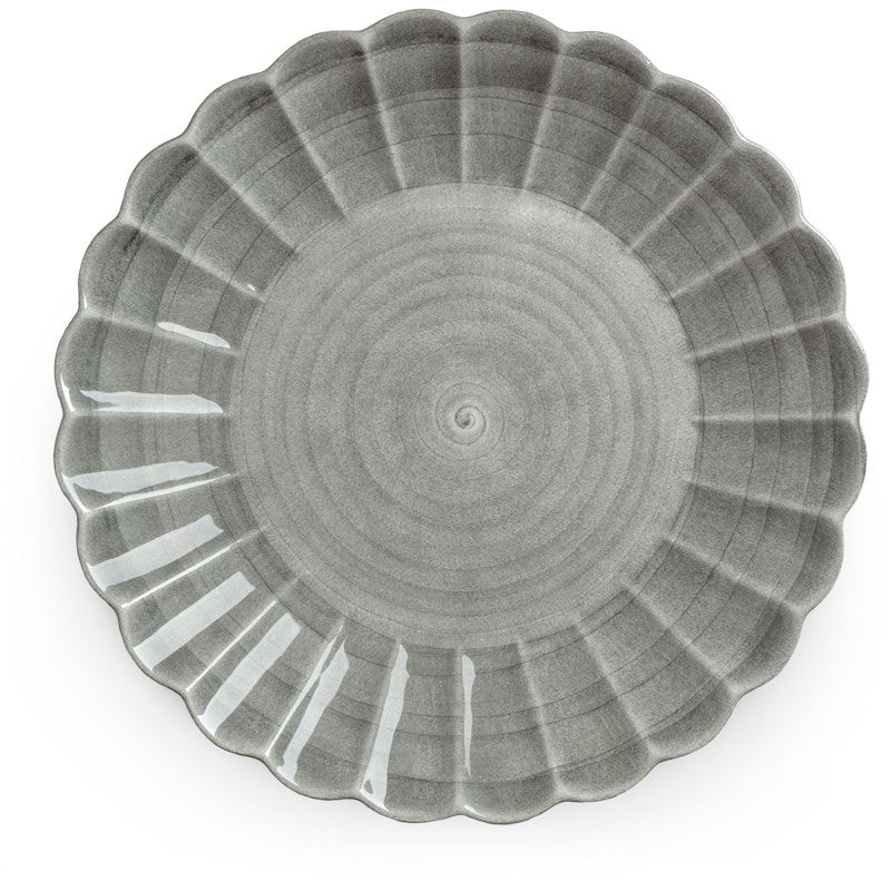 Oyster Fat 42 cm, Grå