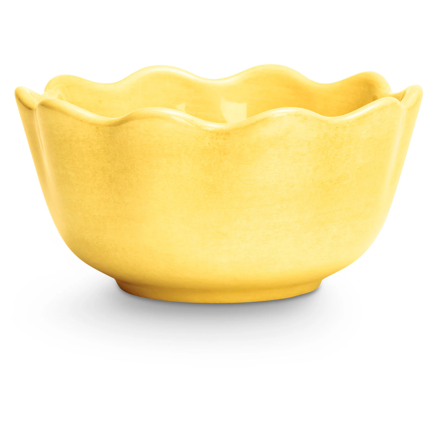Oyster Sk&aring;l 13 cm, Gul