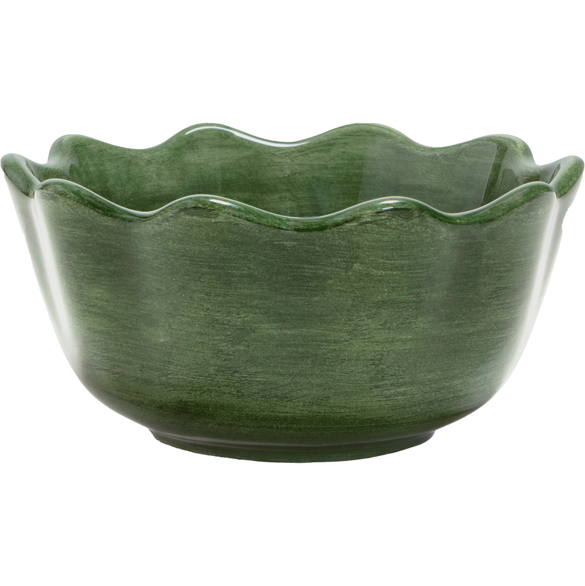 Oyster Sk&aring;l 13 cm, Skogsgr&oslash;nn