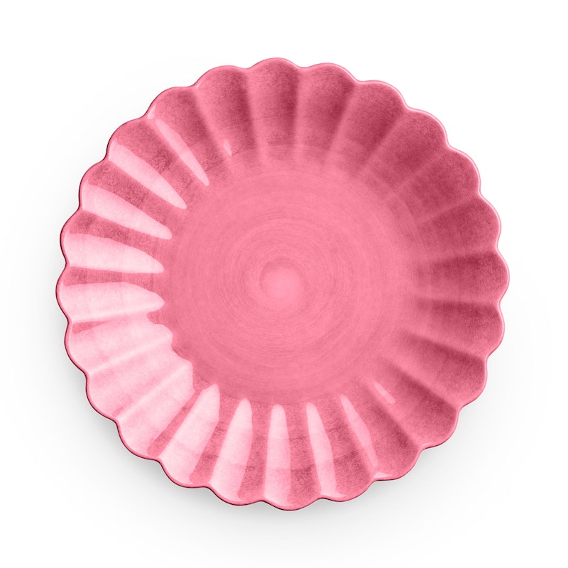 Oyster Tallerken, Rosa, 20 cm