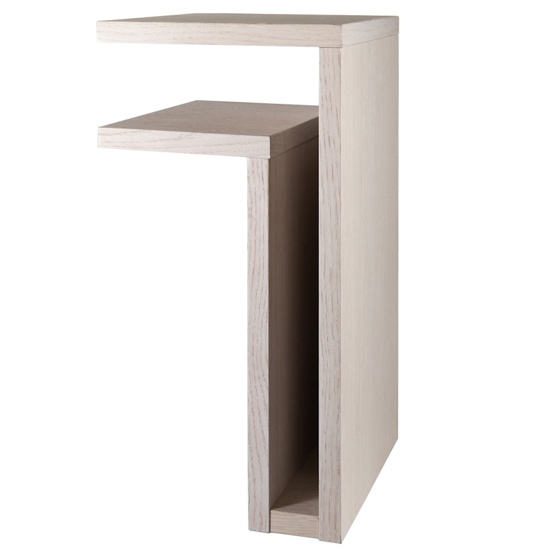 F-Shelf Vegghylle Venstre, White Oak