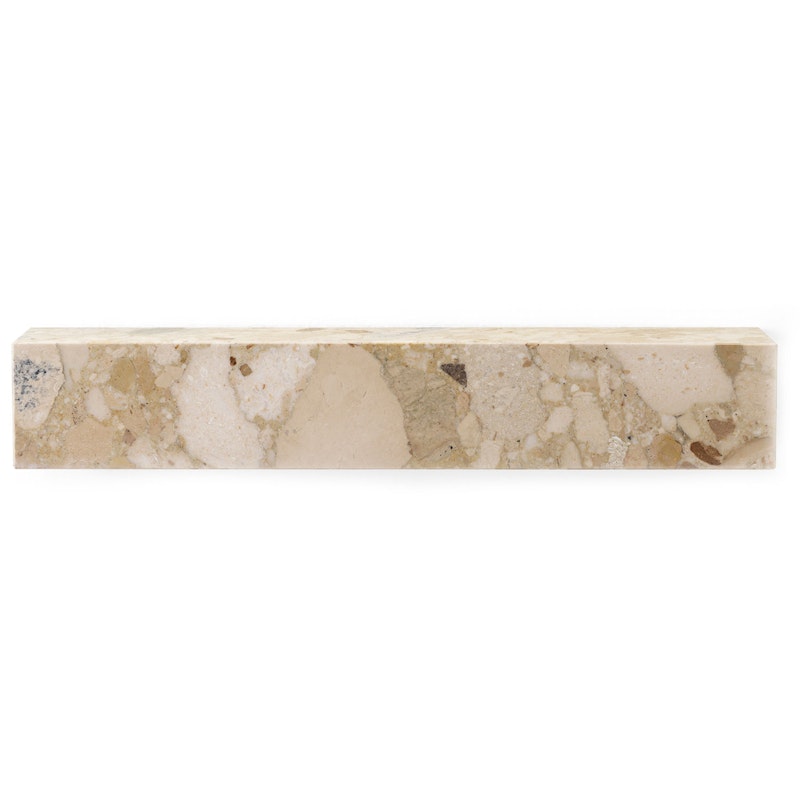 Plinth Hylle 60 cm, Kunis Breccia Marmor