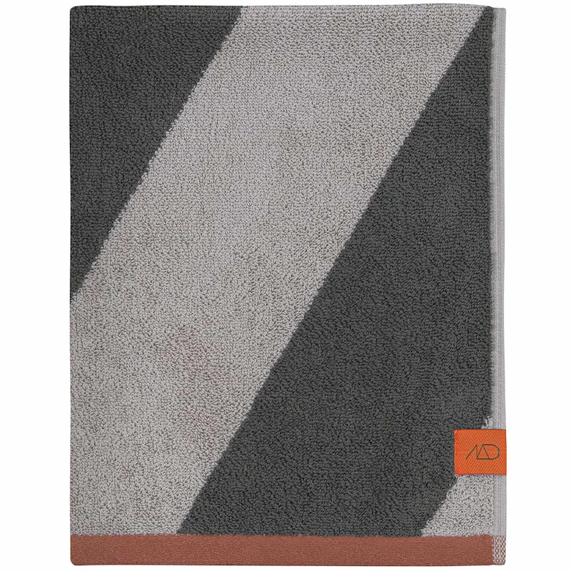 Diagonal Håndkle 50x90 cm, Olivengrønn