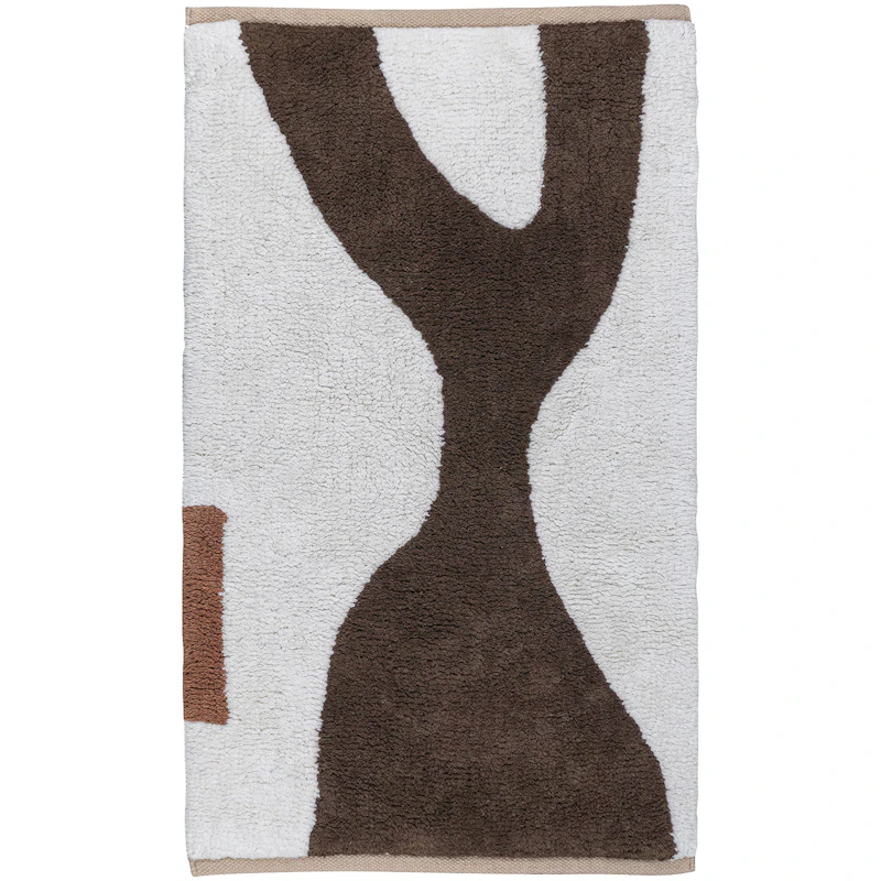 Figura Teppe 50x80 cm, Brun