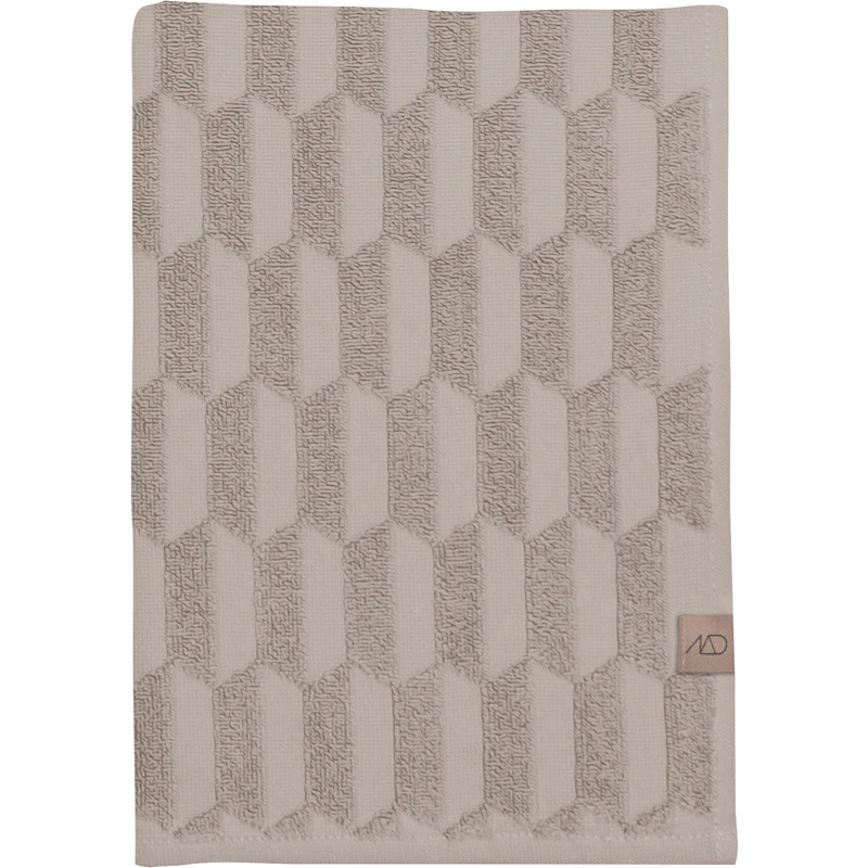 Geo Håndkle Sand, 70x133 cm