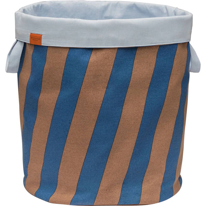 NOVA ARTE Skittentøyskurv, Cobalt/Blush