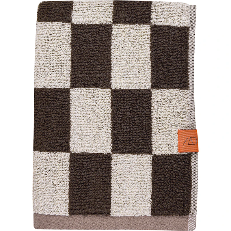 Retro Towel Håndkle 40x55 cm 2-pk, Chocolate