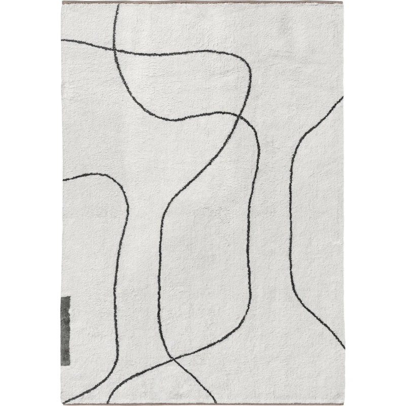 Shadow Teppe 140x200 cm, Off-white