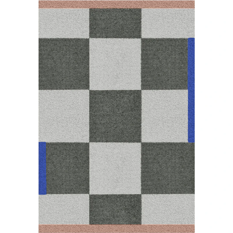 Square Plastmatte 55x80 cm, Olivengrønn