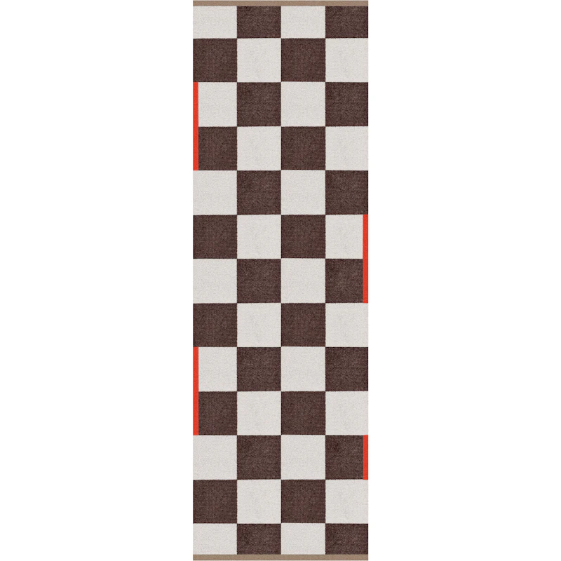 Square Plastmatte 77x240 cm, Brun