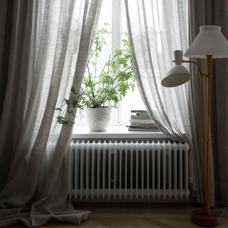 Ellie Gardin Dobbel Bredde 290x270 cm, Natur