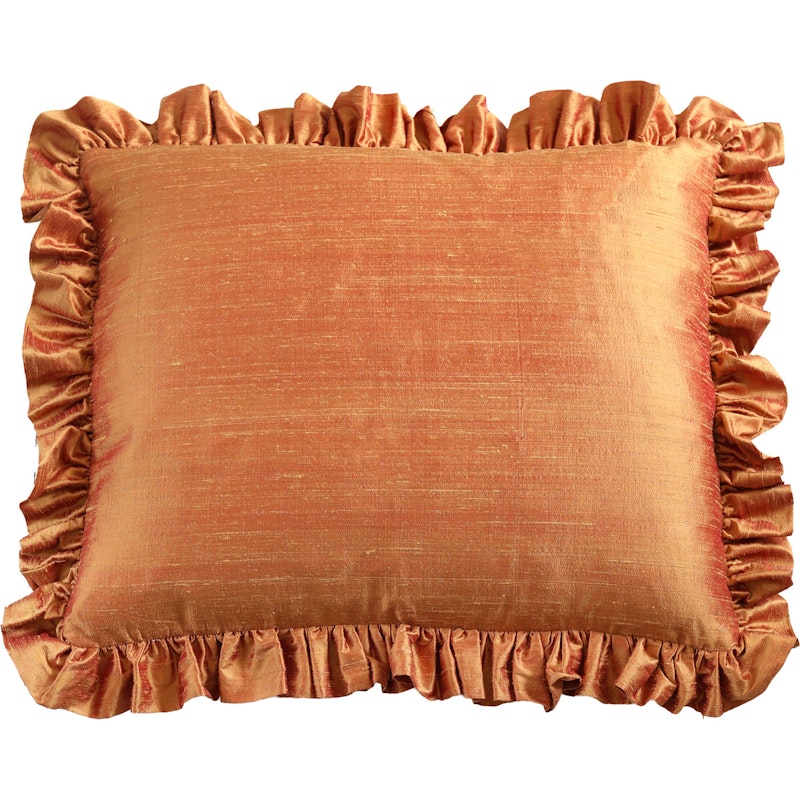 Ruffle Pute 50x60 cm, Terracotta