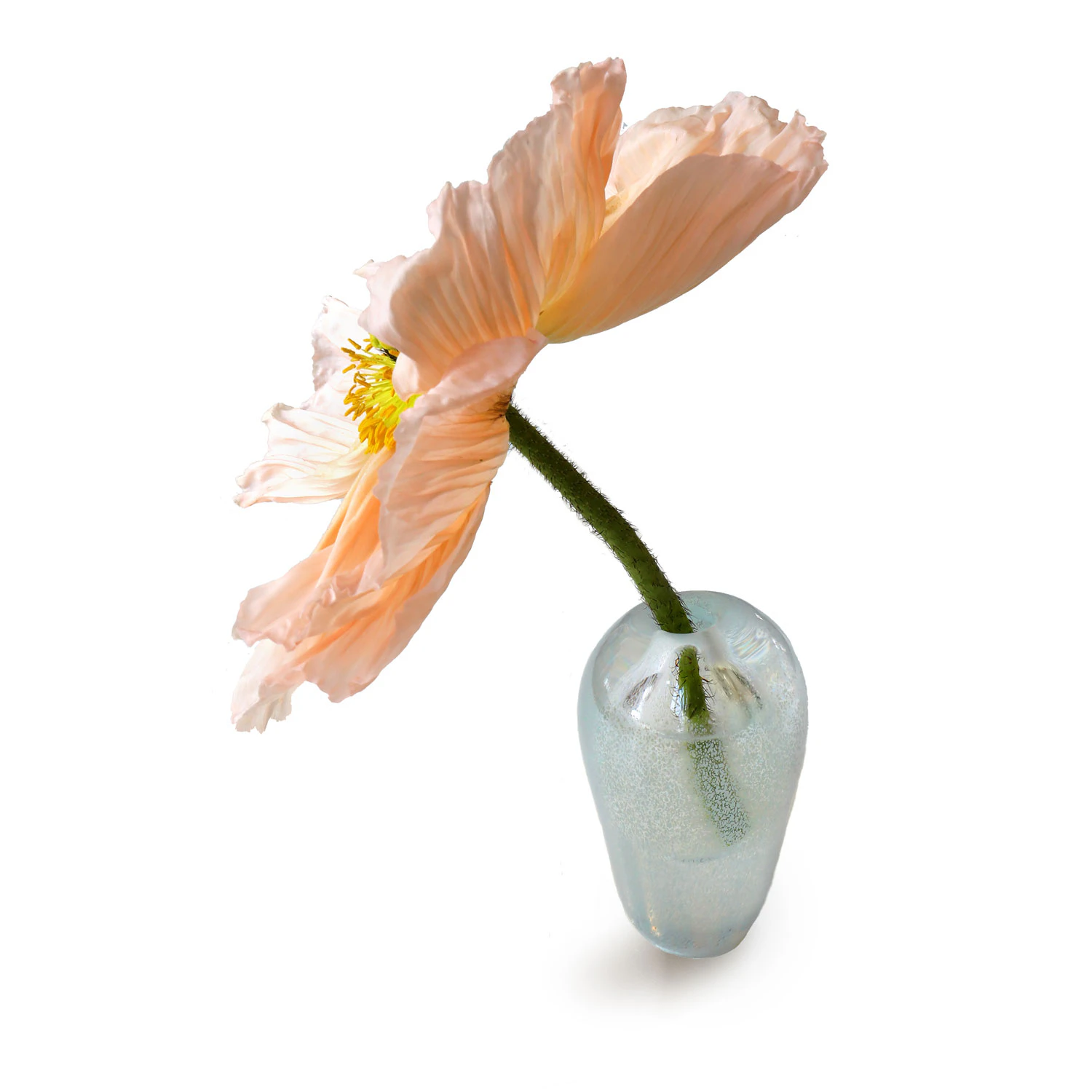 Liv Vase Mouth-blown Glass Vase Munnbl&aring;st Glass, Aqua