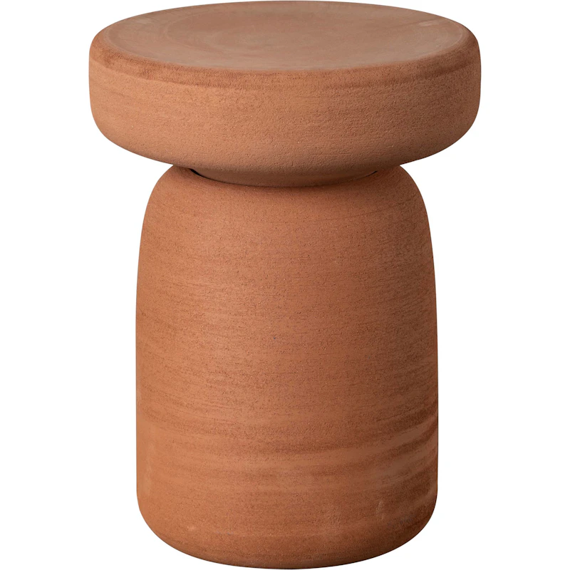Tototo Side Table Ø38, Terracotta