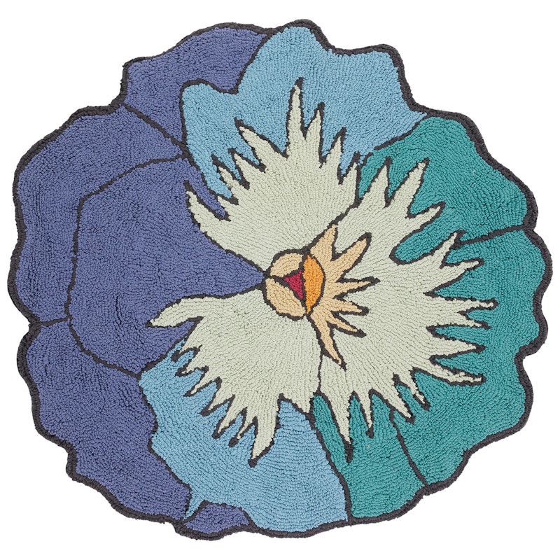 Parma Badematte 80 cm, Turkis