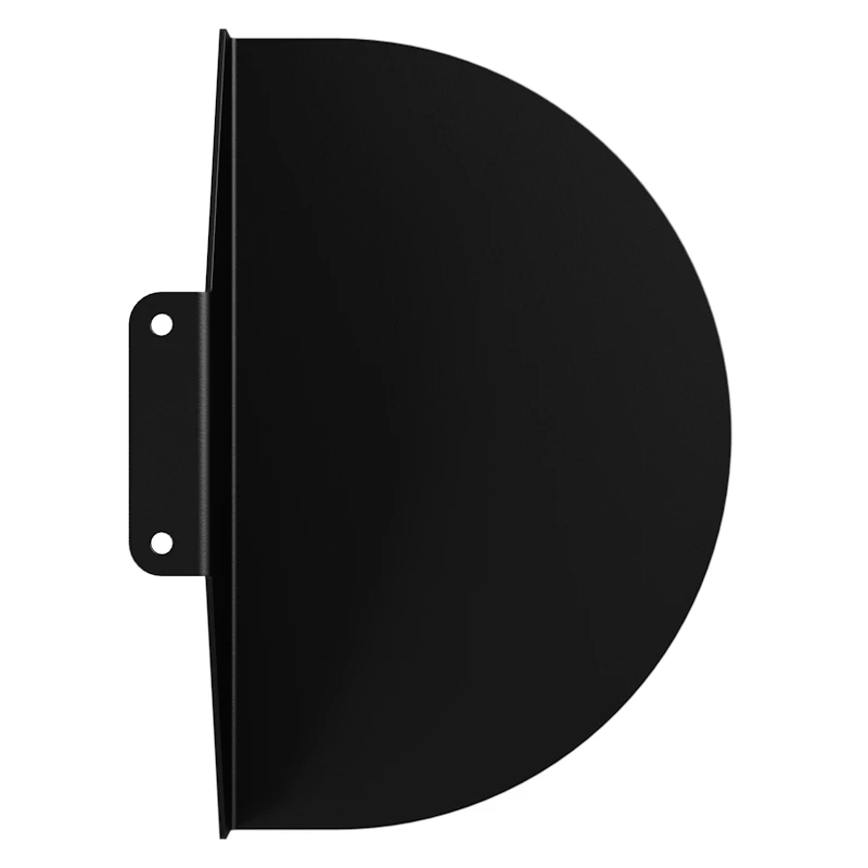 Nattbord Halvmåneformet, Sort