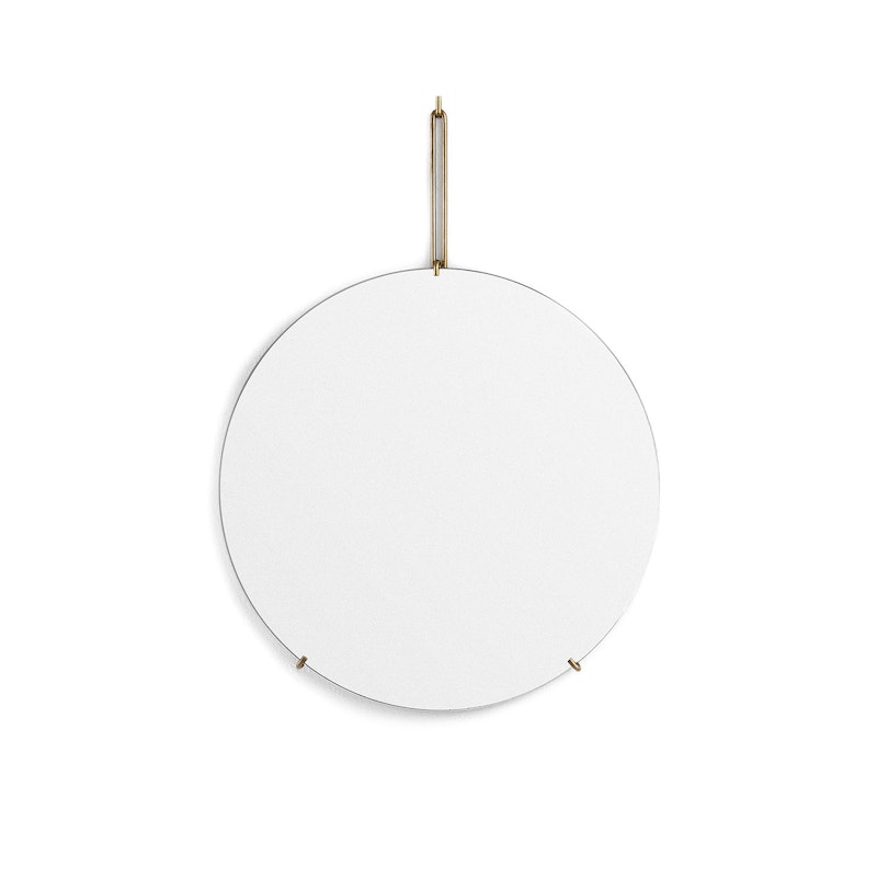 Wall Mirror Speil Ø50, Messing