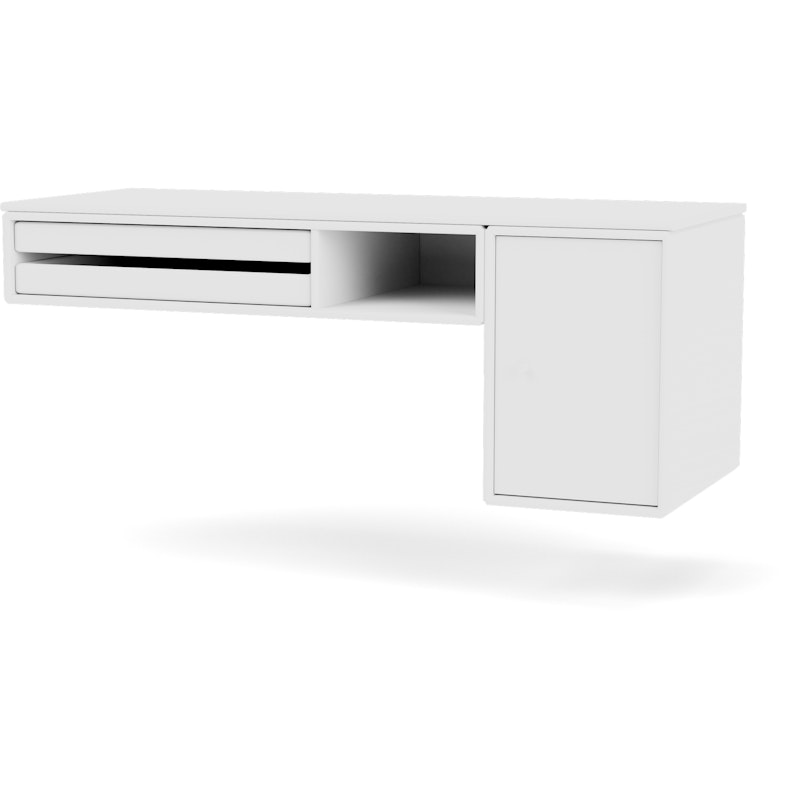 Bureau Vegghengt Skrivebord, New White