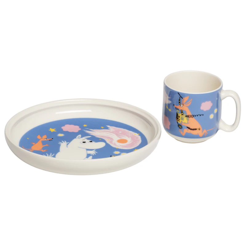 Moomin Barneservise Romfartseventyr