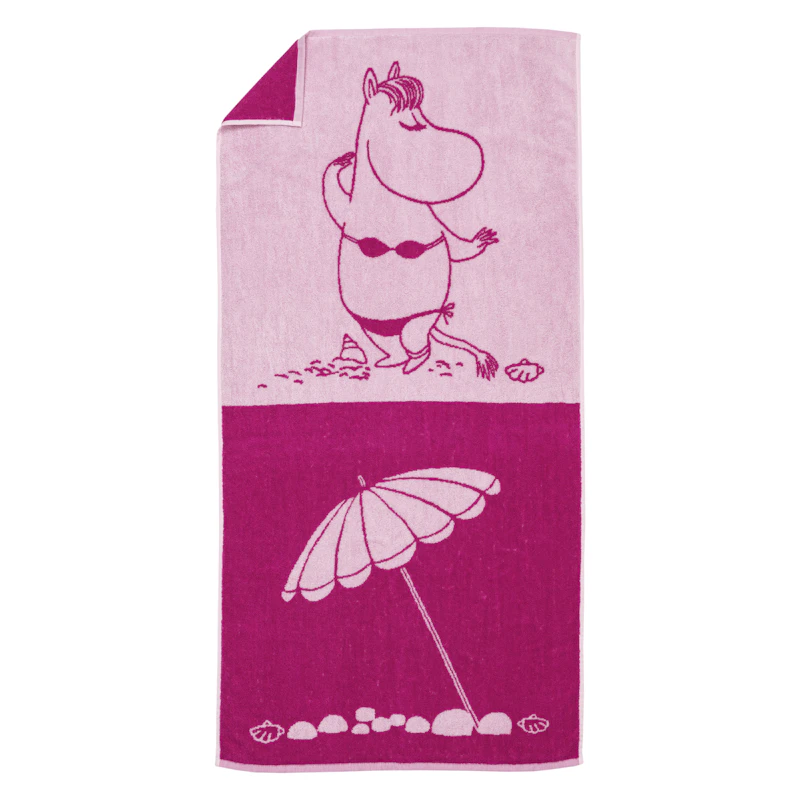 Moomin Badehåndkle Snorkfrøken, 70x140 cm