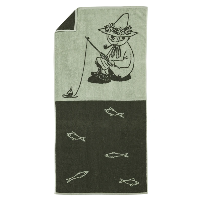 Moomin Badehåndkle Snusmumrikken, 70x140 cm