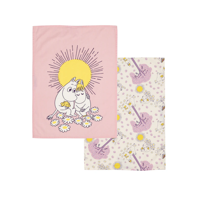 Moomin Kjøkkenhåndkle 50x70 cm Sweethearts