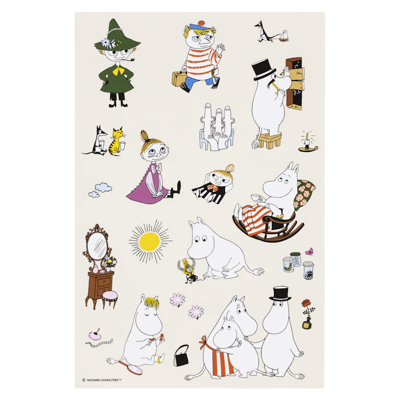 Moomin Klistremerker Tegn 1