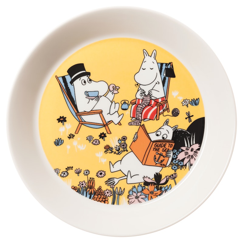 Moomin Tallerken 19 cm Family Time