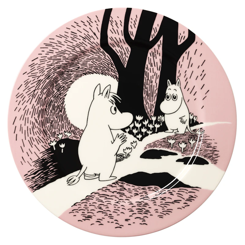 Moomin Serveringsfat 30 cm Love 30