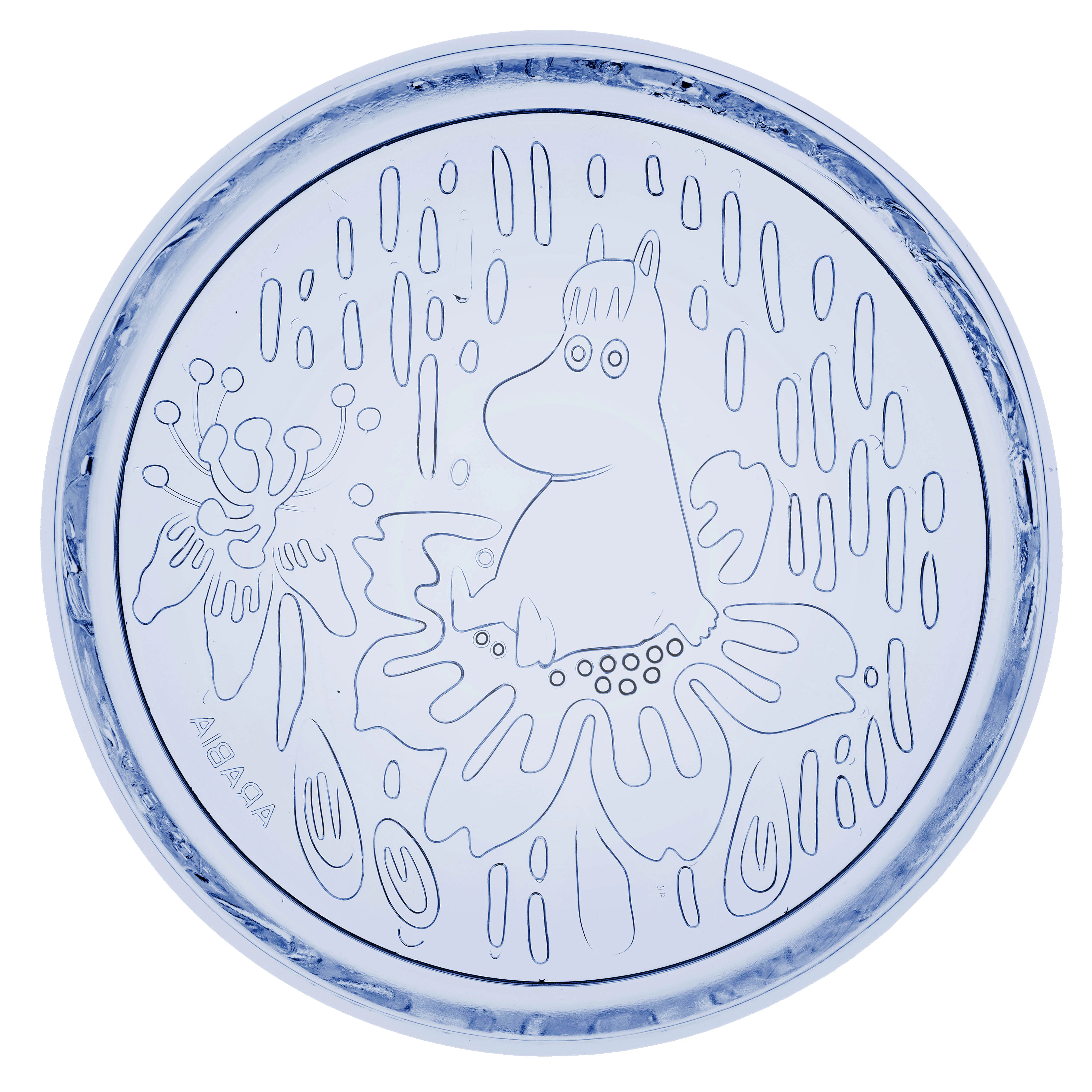 Moomin Tallerken 15 cm Aqua