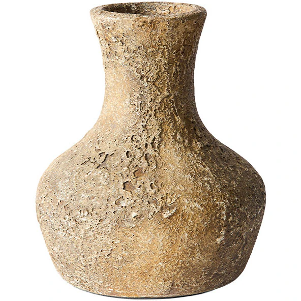 Eris Vase Rustikk Sand 24 cm