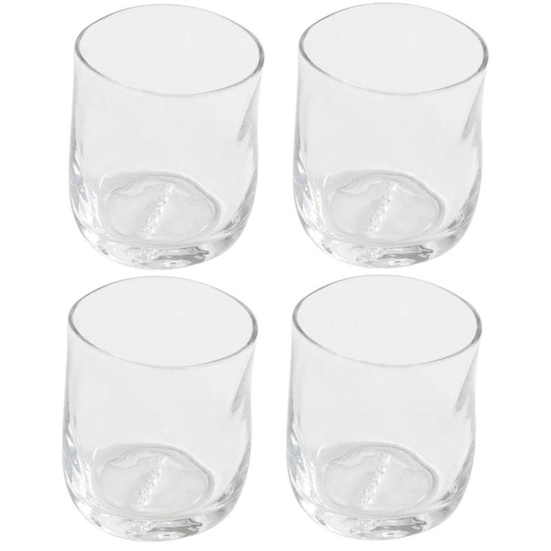 Furo Drikkeglass Klar 4-pk, H9 cm
