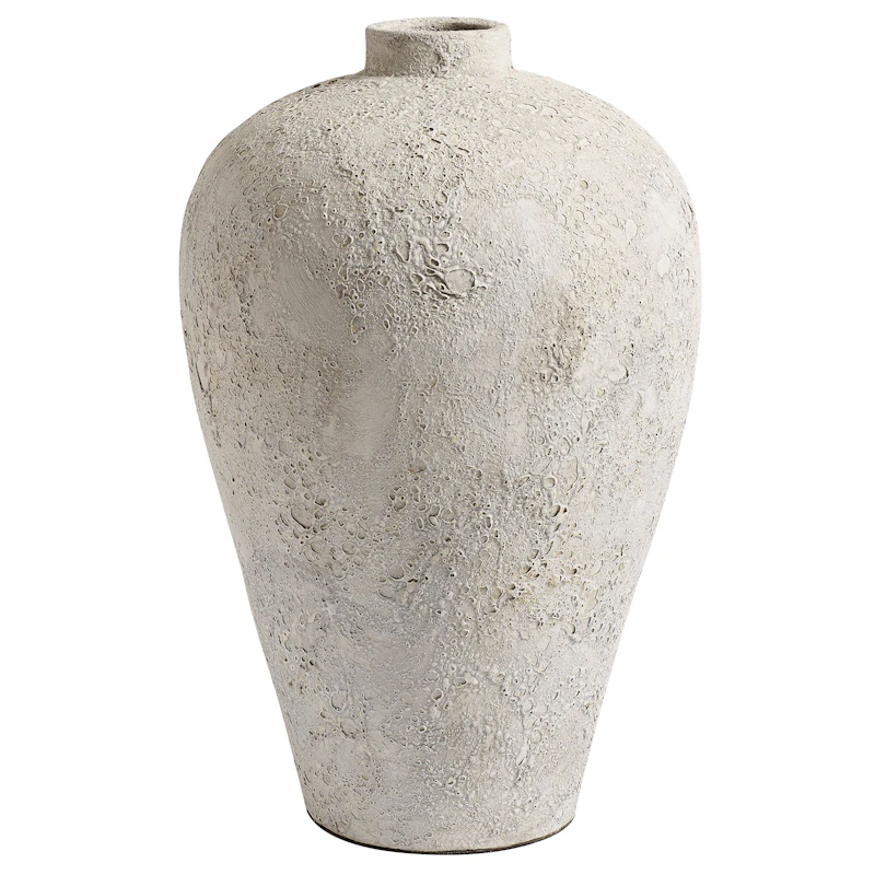 Luna Dekorativ Krukke Lysegrå, 60 cm