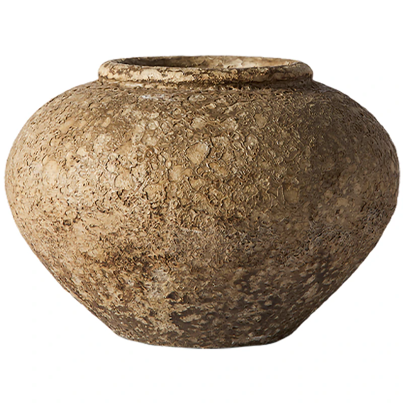 Luna Dekorativ Krukke Beige, 18 cm