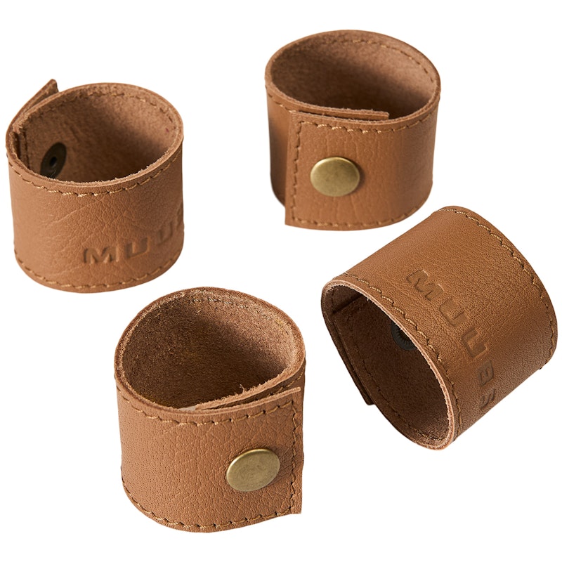 Camou Serviettringer 4-pk, Camel