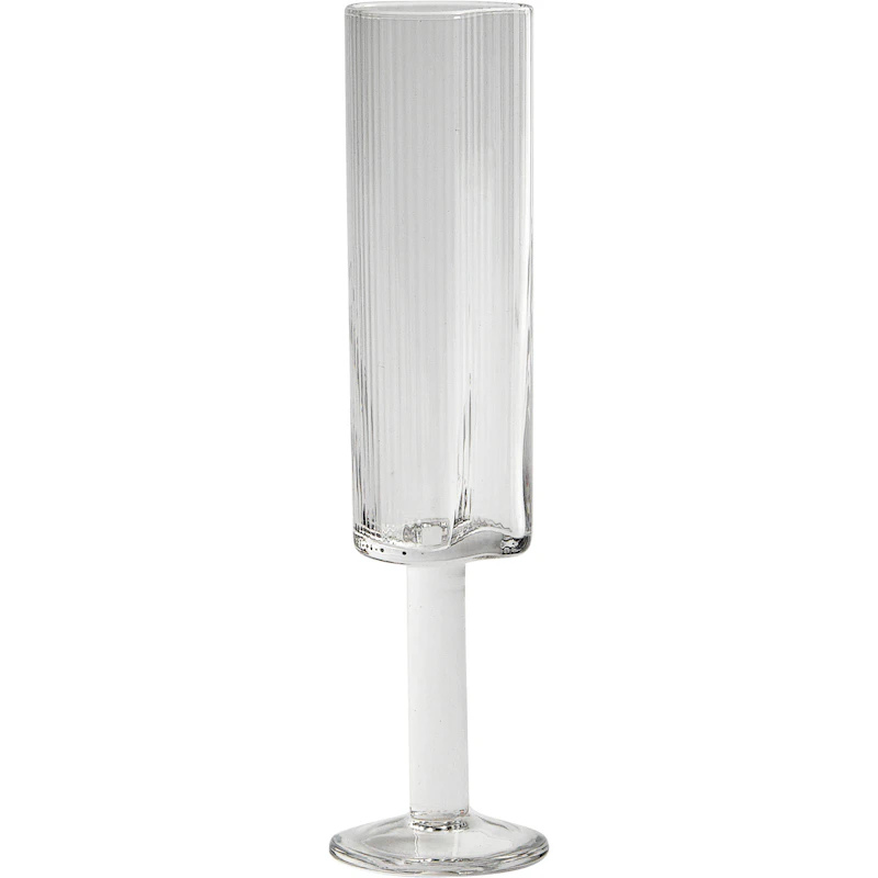 Ripe Champagneglass, Klar