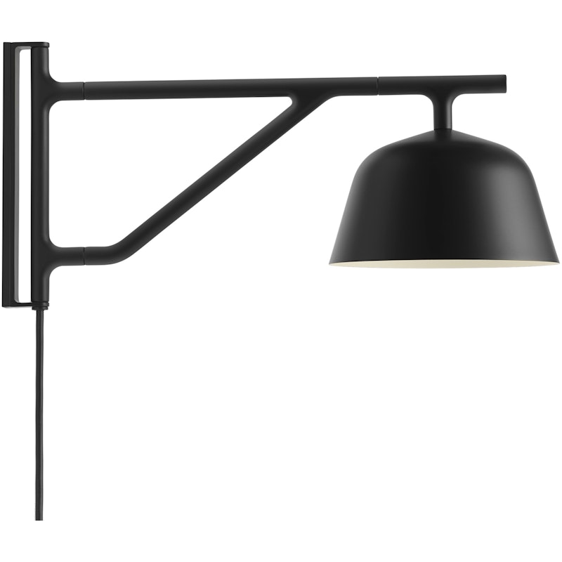 Ambit Vegglampe, Sort