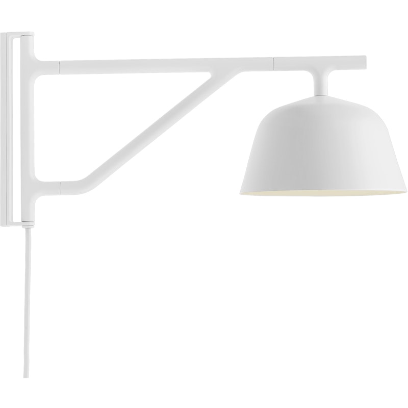 Ambit Vegglampe, Hvit