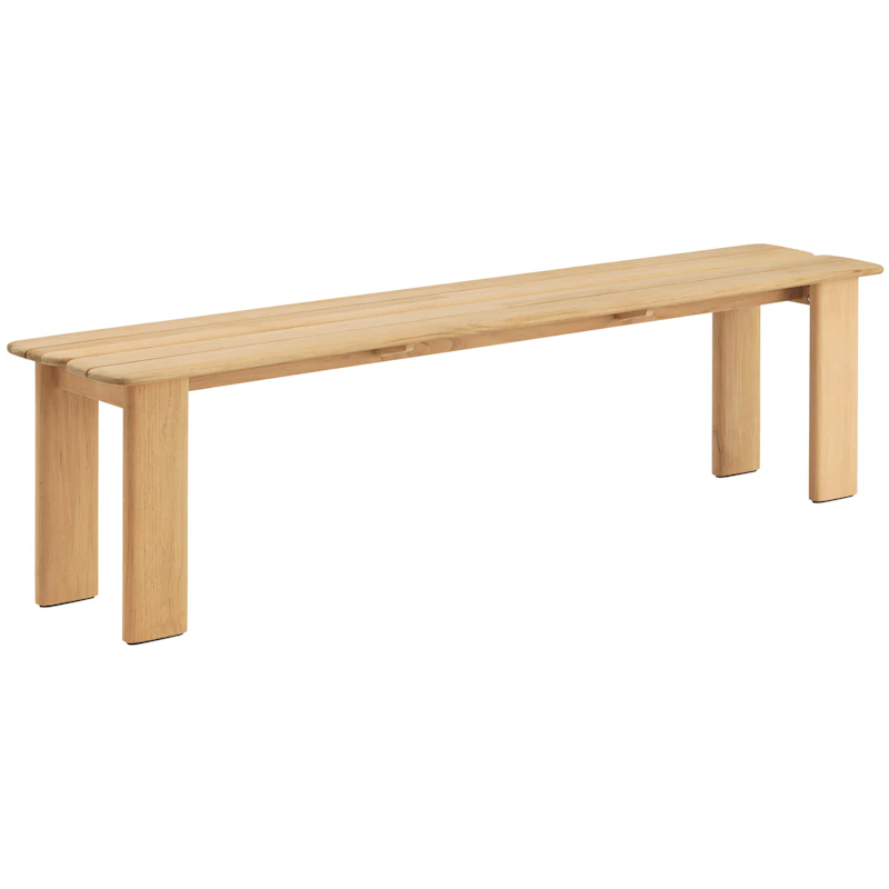 Assemble Benk 180 cm, Teak
